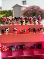 9 L.O.L. Puppe + Tierli und kleini puppe + viele zubehör