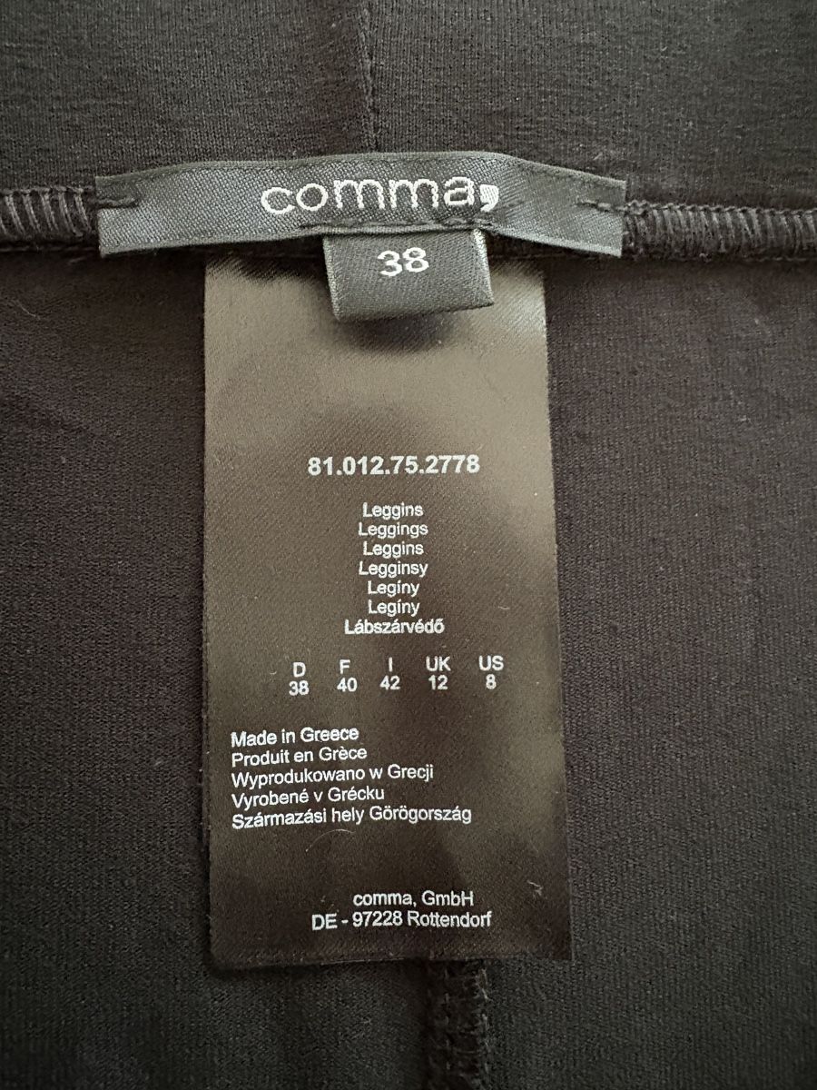 Comma Leggings: Comma Leggings, Gr. 38, Schwarz, NEU! – Nuovo (secondo la descrizione) da Oberengstringen venduto da Marling 2