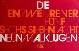 SJW 1645  H. Hänggi Die Neunmalklugen EA 1982