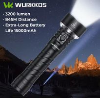 Neu: Wurkkos TS27 3200 Lumen mit 15‘000mah Akku!
