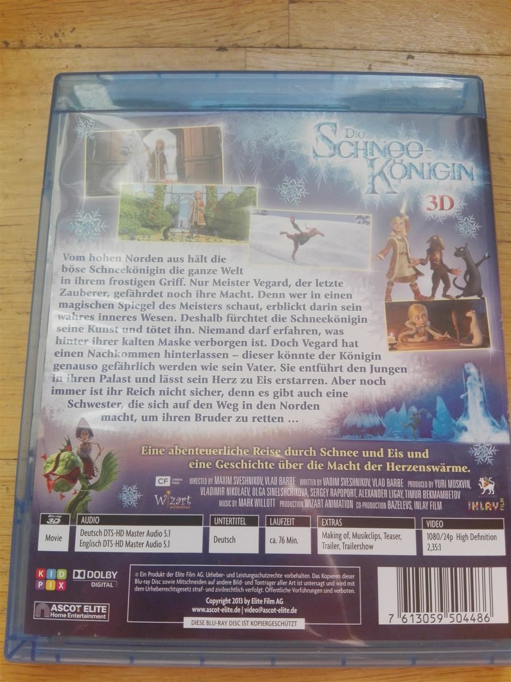 Tutti i DVDs: Die Schneekönigin (1 + 2)      -3D & 2D- – Usato da St.Galllen venduto da elkaphone 4