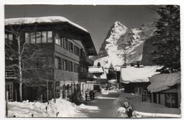 MÜRREN Dorfstrasse mit Eiger
