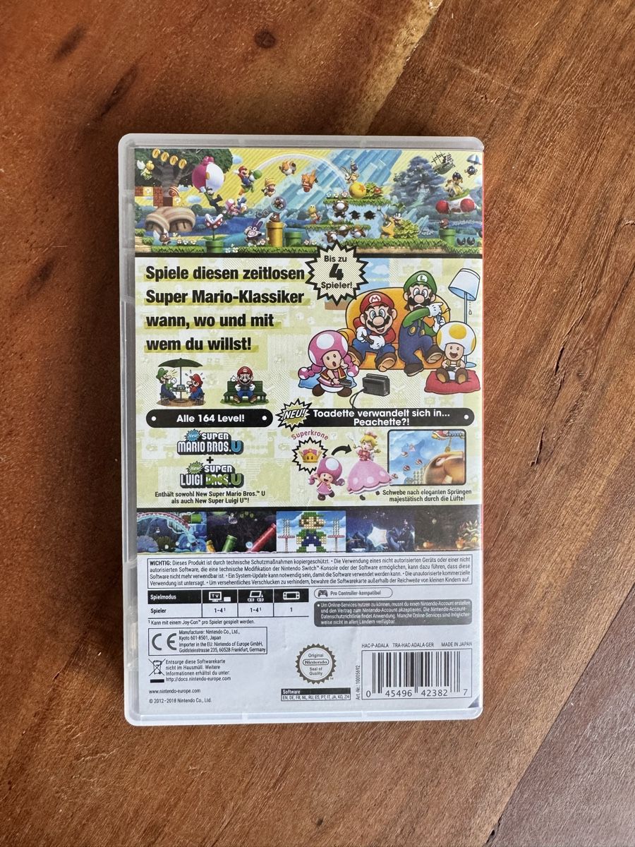 Nintendo Giochi: Super Mario Bros. U Deluxe - Nintendo Switch Spiel – Usato da St. Gallen venduto da Popolone26 2