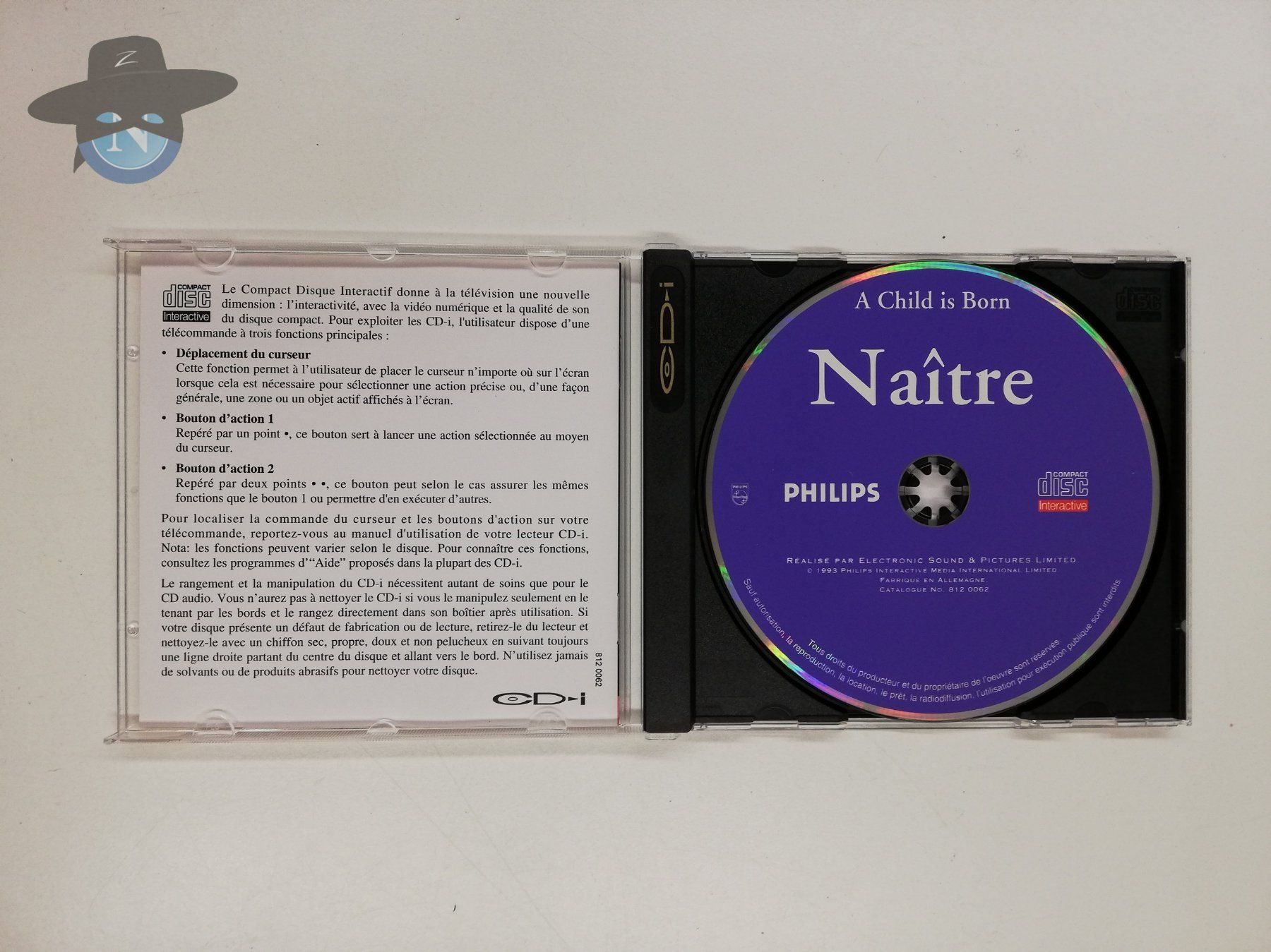 Giochi: Naitre - a child is born / Philips CDI CD-i – Usato da St. Gallen venduto da zorro_dc 2