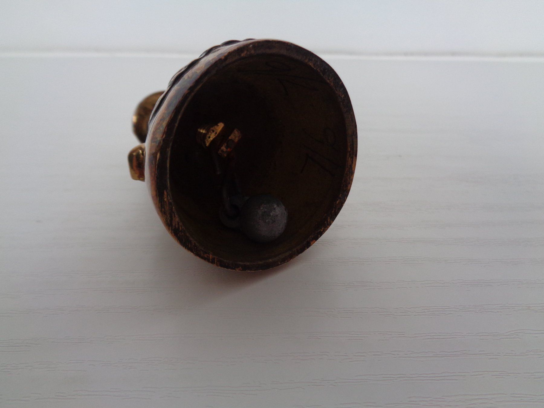 Cloches & sonnailles: 2 Biedermeier-Tischglocken - Messing – D'occasion à Chur par omonia 9