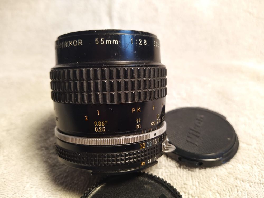 Nikon Ai Nikkor 55mm f/3.5 MF Macro Kamera-objektiv - Catawiki