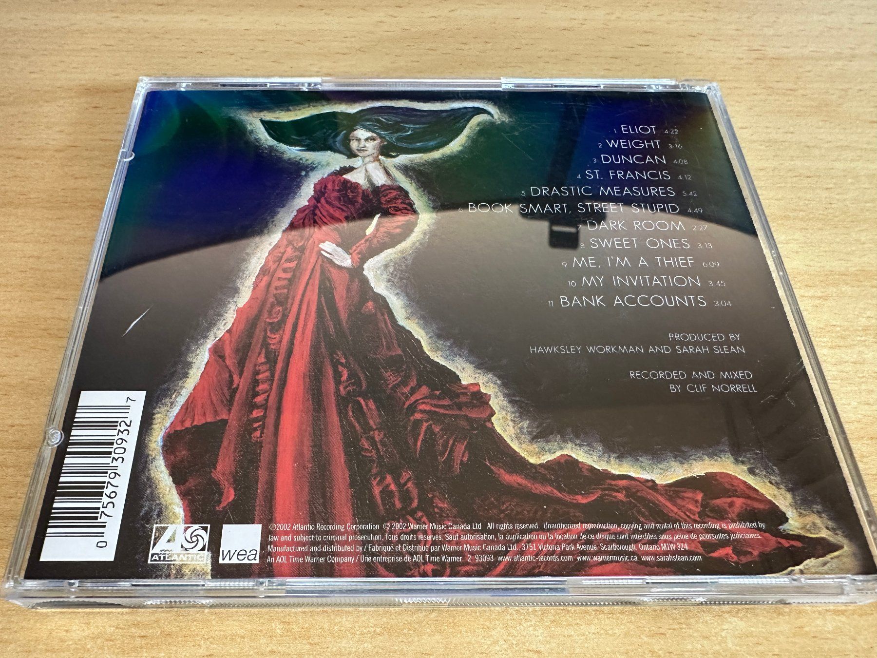CD: Sarah Slean – Night Bugs – Usato da Rikon im Tösstal venduto da Alpenmutz 1
