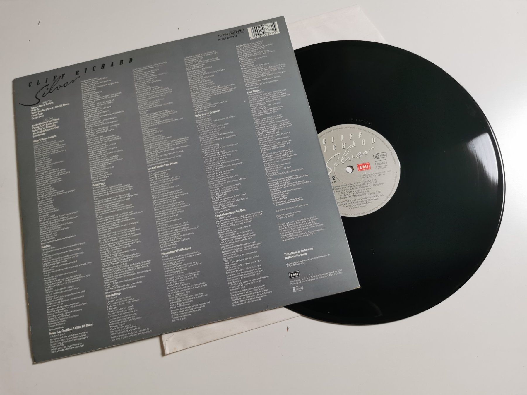 Schallplatten: CLIFF RICHARD - SILVER – Gebraucht aus Grafenried von House-of-Oldies 1