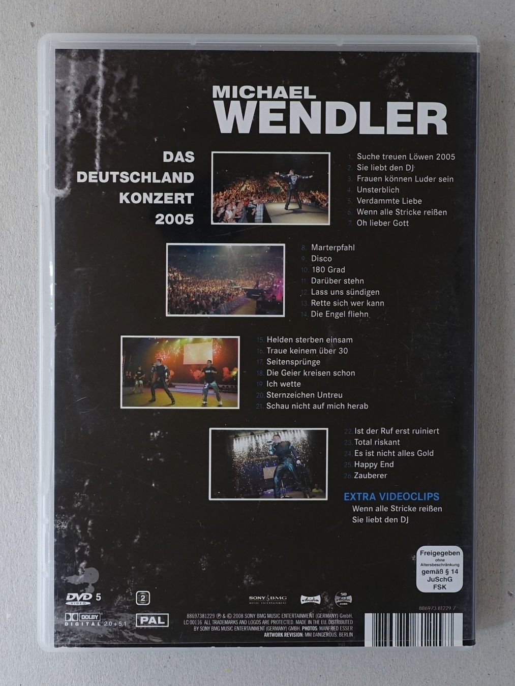 Tutti i DVDs: Michael Wendler - In Concert 2005 – Usato da Sessa venduto da fraenklishop 1