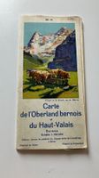 Oberland Bern Haut-Valais Karte Carte Reise Alpen