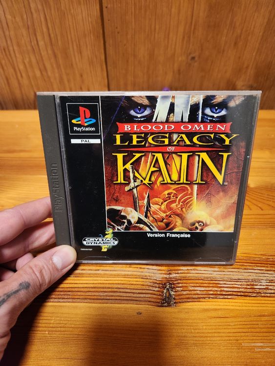 Blood Omen: Legacy Of Kain Sur PS1 - Version Française - État Pépite