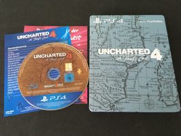 Uncharted 4 - A Thief's End für PS4 / Playstation 4 (Steelbo