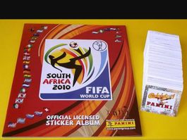 Panini WM 2010 Sticker Leeralbum + alle Sticker  NEU