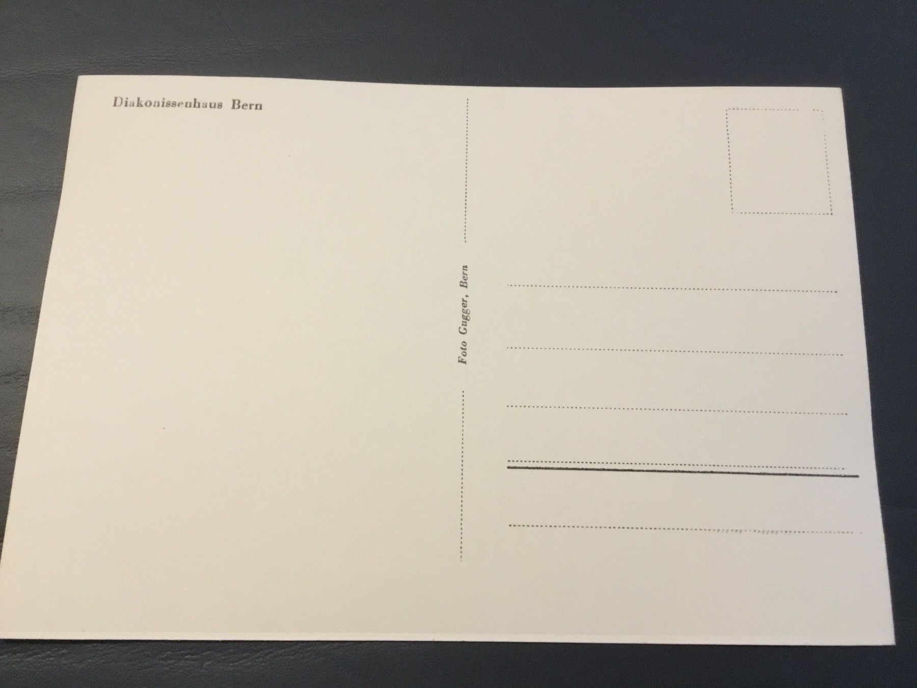 Cartoline postali: Bern - Diakonissenhaus – Usato da Kerzers venduto da Georges3210 1