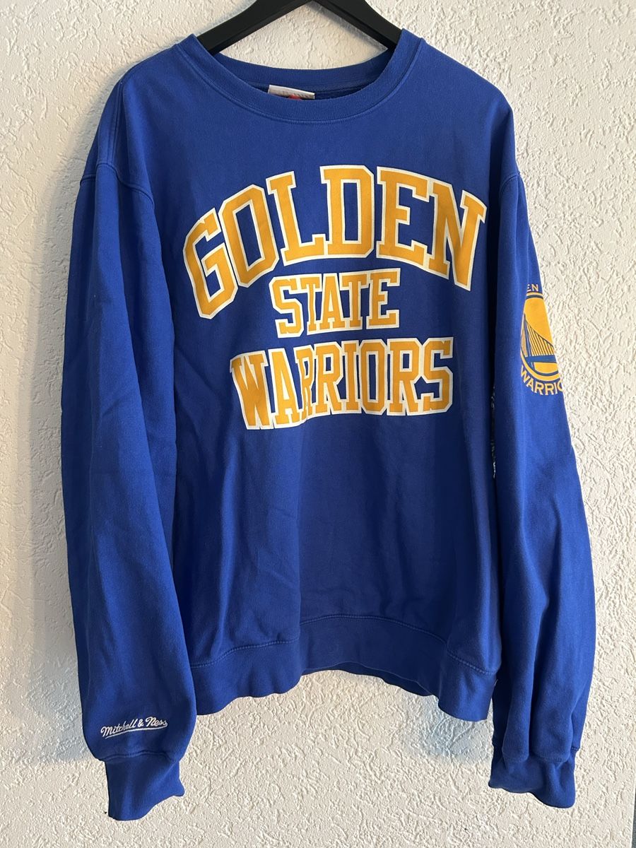 Mitchell & Ness Maglioni & Felpe: Mitchell & Ness Golden State Warriors Pullover/Sweater XL – Usato da Subingen venduto da silbo