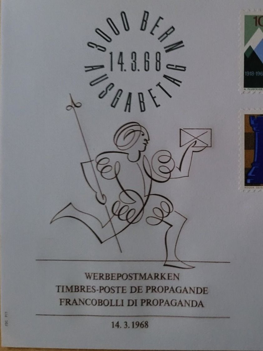 Alle Briefmarken: WERBEPOSTMARKEN / TIMBRES-POSTE DE PROPAGANDE - 1968 – Gebraucht aus Neftenbach von Mador6 2
