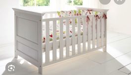 Kinderbett mit Babymatratze für Stubenwagen, Rosa