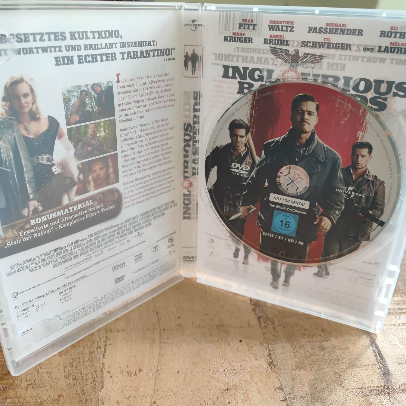 Tutti i DVDs: Inglourious Basterds DVD – Usato da Dübendorf venduto da kb86_MOVIE 3