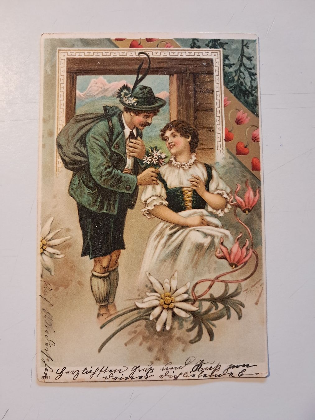 Ansichtskarten: l'amore? – Gebraucht aus Gorduno von ema_7yhp