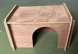 Kleintierhaus für Nager aus Holz