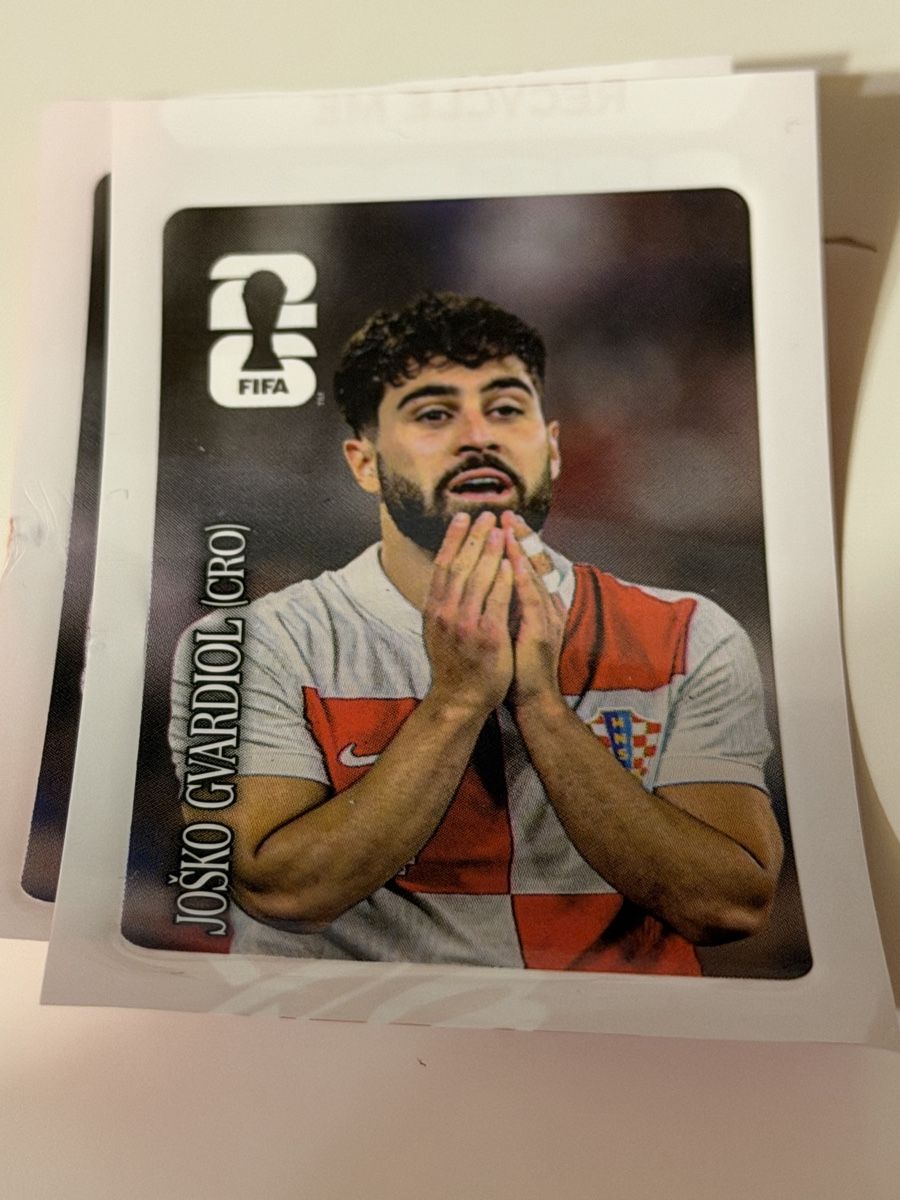 Panini Carte collezionabili: Panini WM 2026 Gvardiol – Usato da Richigen venduto da EasyDeal00
