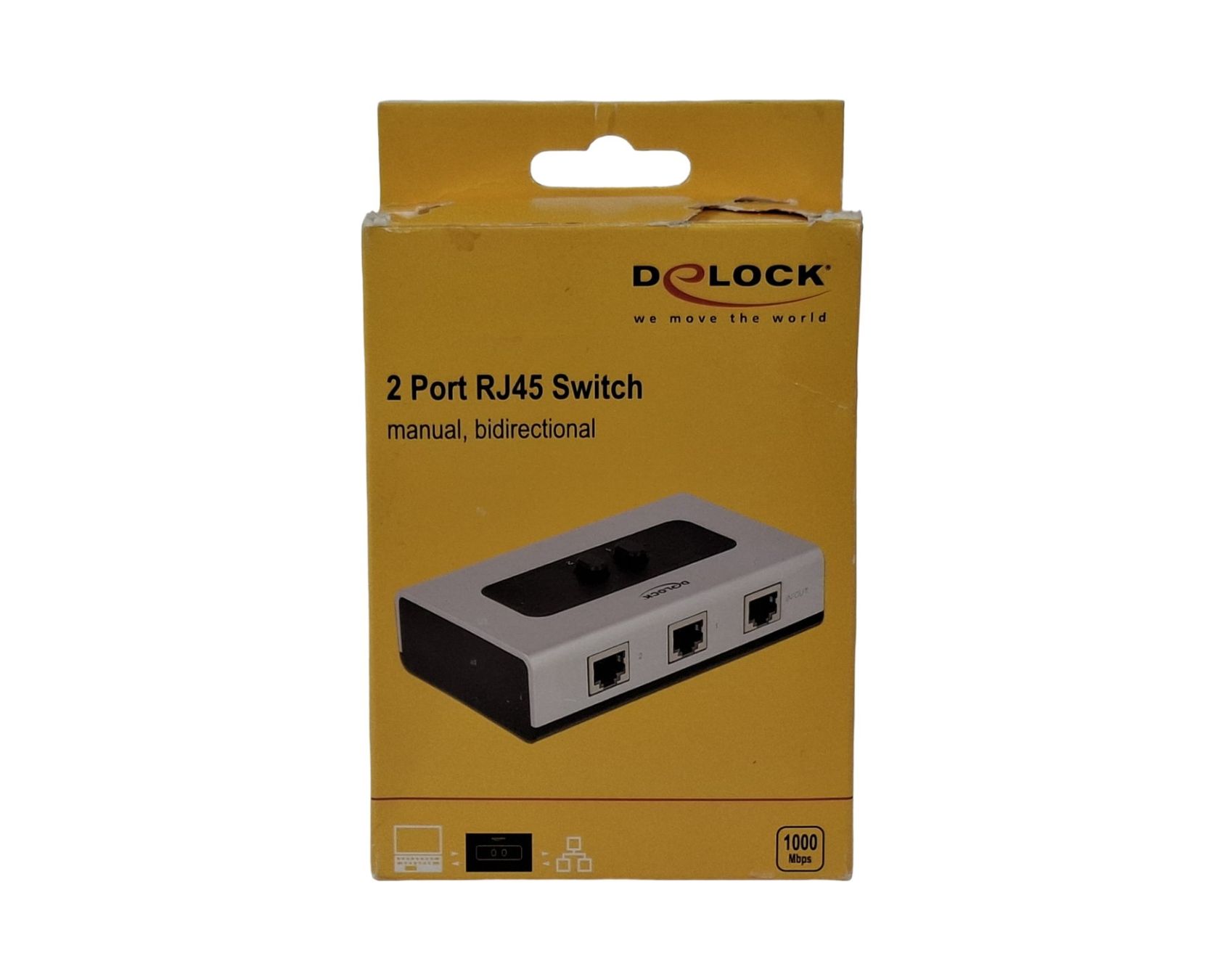 Unità & Adattatore: DELOCK 2 Port RJ45 Switch – Nuovo (secondo la descrizione) da Wil SG venduto da Restwert_Wil 1