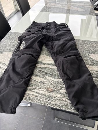 IXS Racing Motorradhose schwarz-grau gebraucht