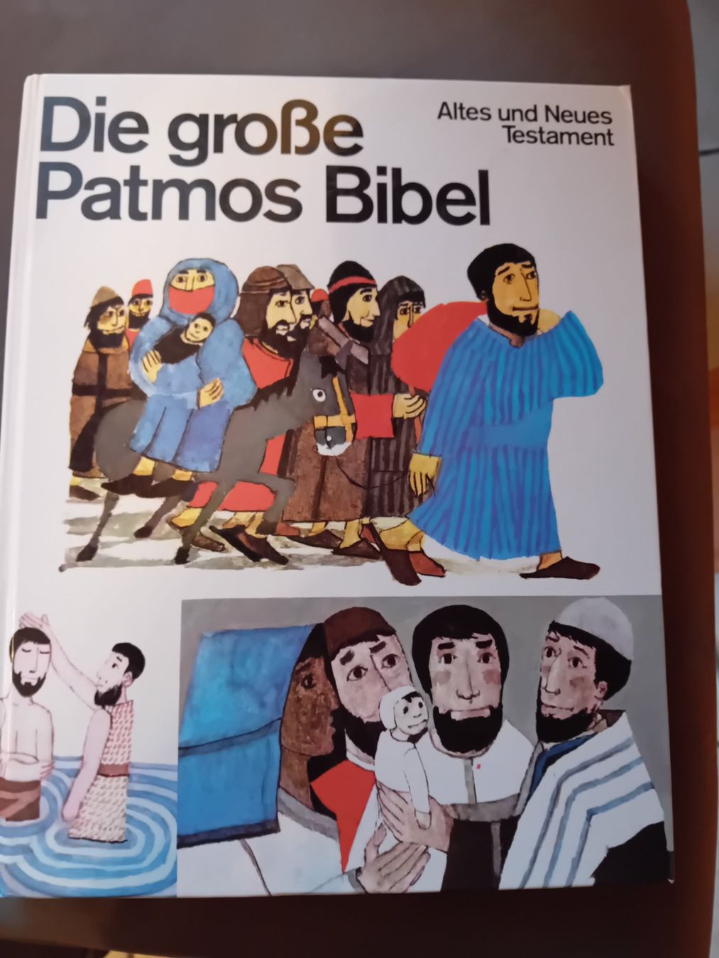 Libri: Antike "Die grosse Patmos Bibel" Kinderbibel – Usato da Kleinwangen venduto da Alexis018