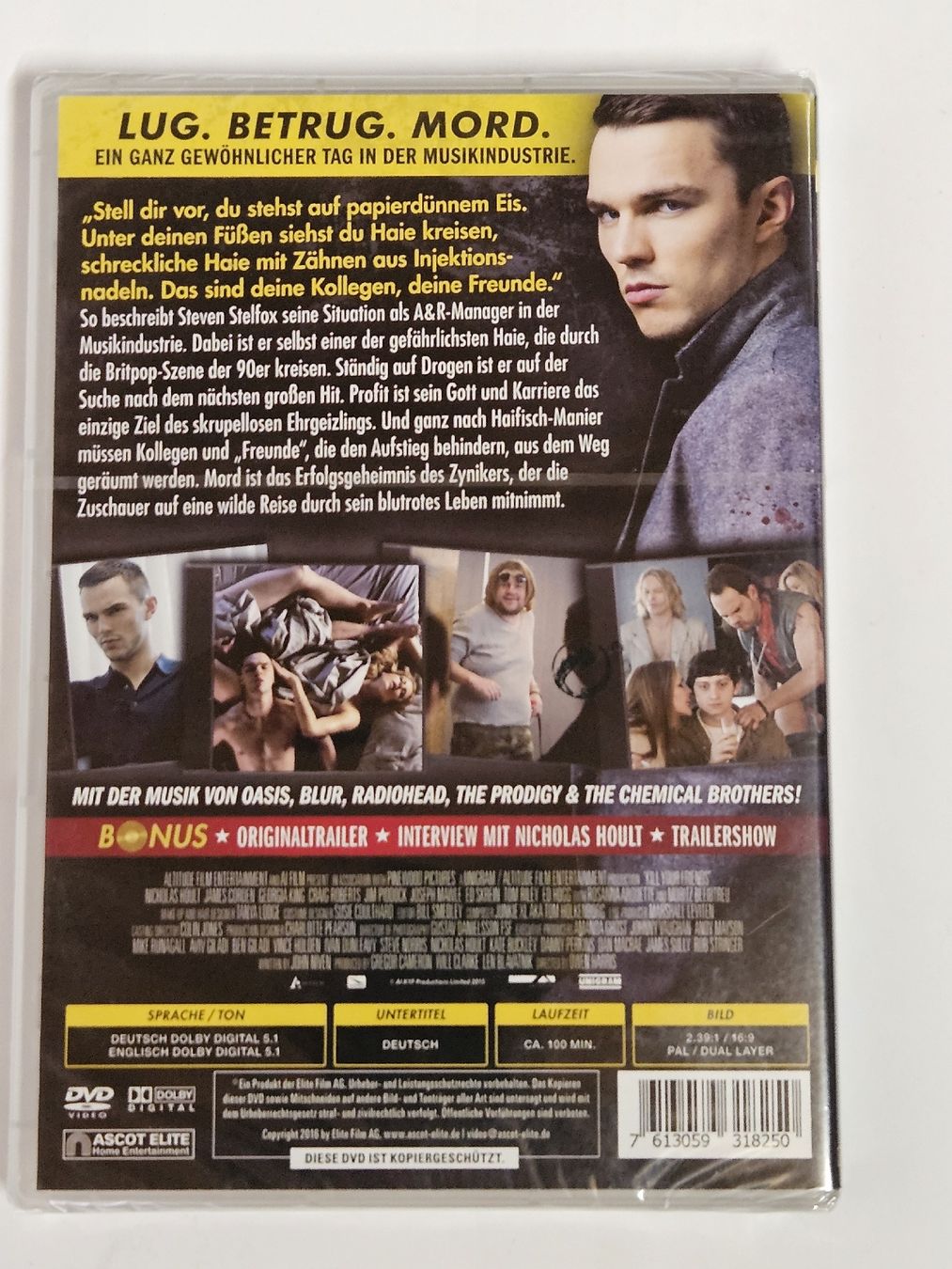 Alle DVDs: Kill Your Friends DVD OVP - Nicholas Hoult – Neu und originalverpackt aus Oberdorf BL von BaldenEagle 1