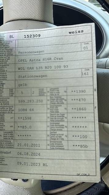 Automobili: OPEL Astra H1 6R Cvan – Usato da Zürich venduto da balve30 4