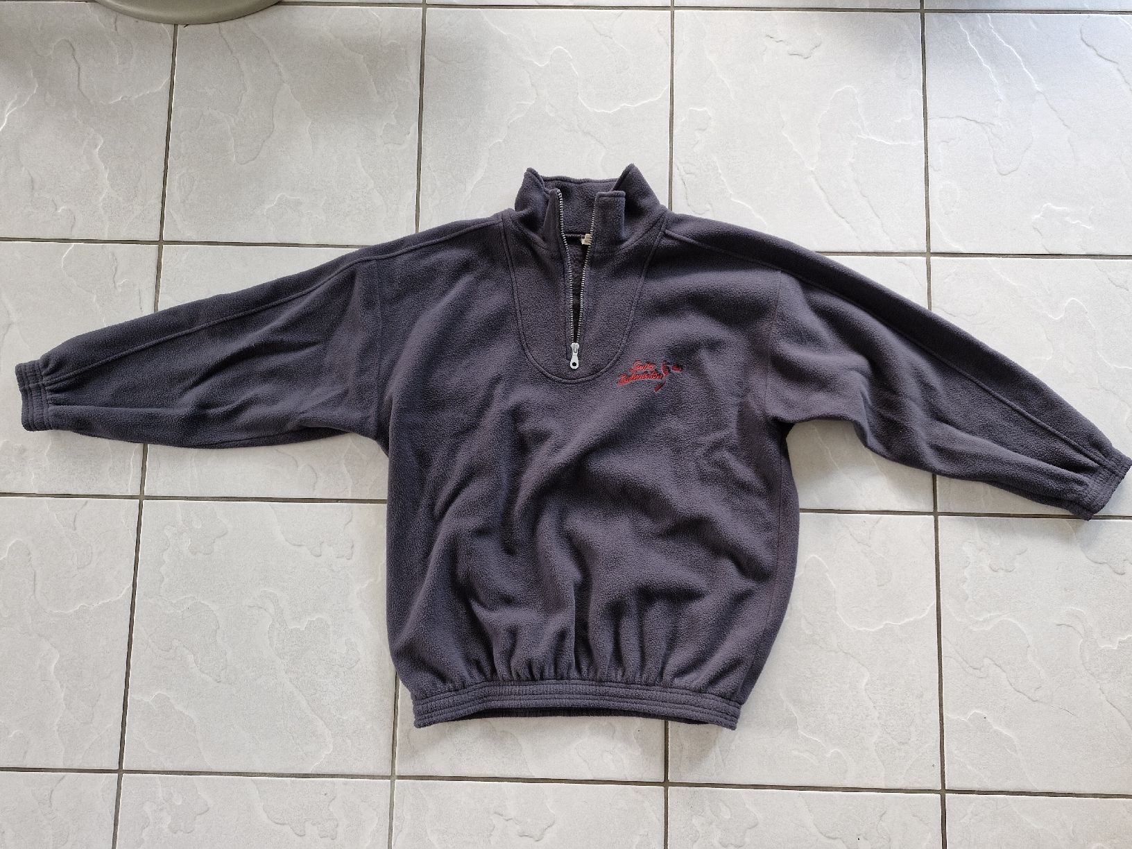 Maglioni & Felpe: Fleecepullover von Texspo, Swiss Badminton, Gr. L – Usato da Frauenfeld venduto da Kasico