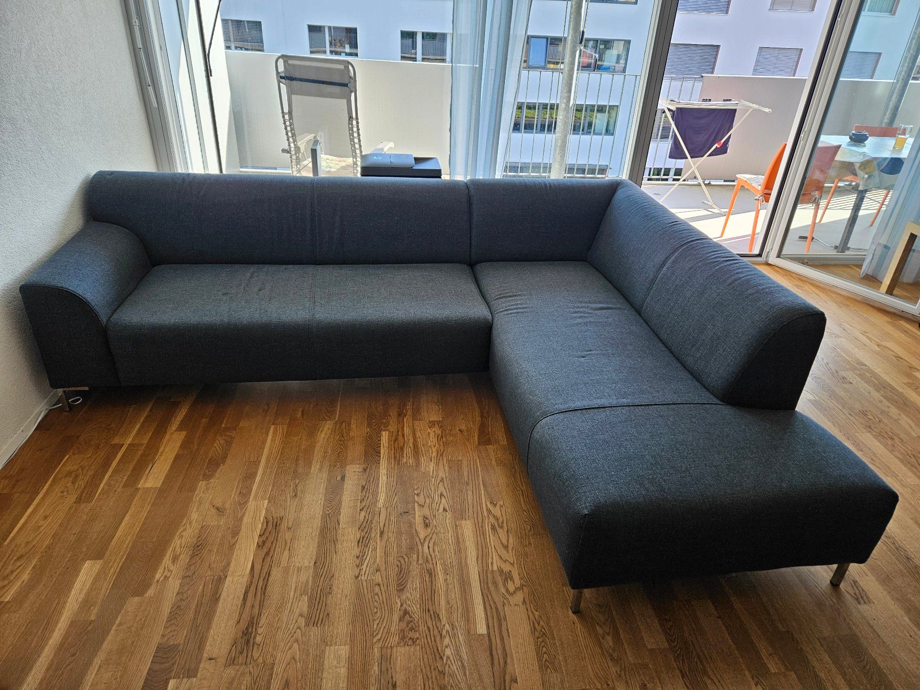 Johann Jakob Sofas: Sofa: Ecksofa, anthrazit, Textil, Marke Johann Jakob – Gebraucht aus Liebefeld von chr97f 1