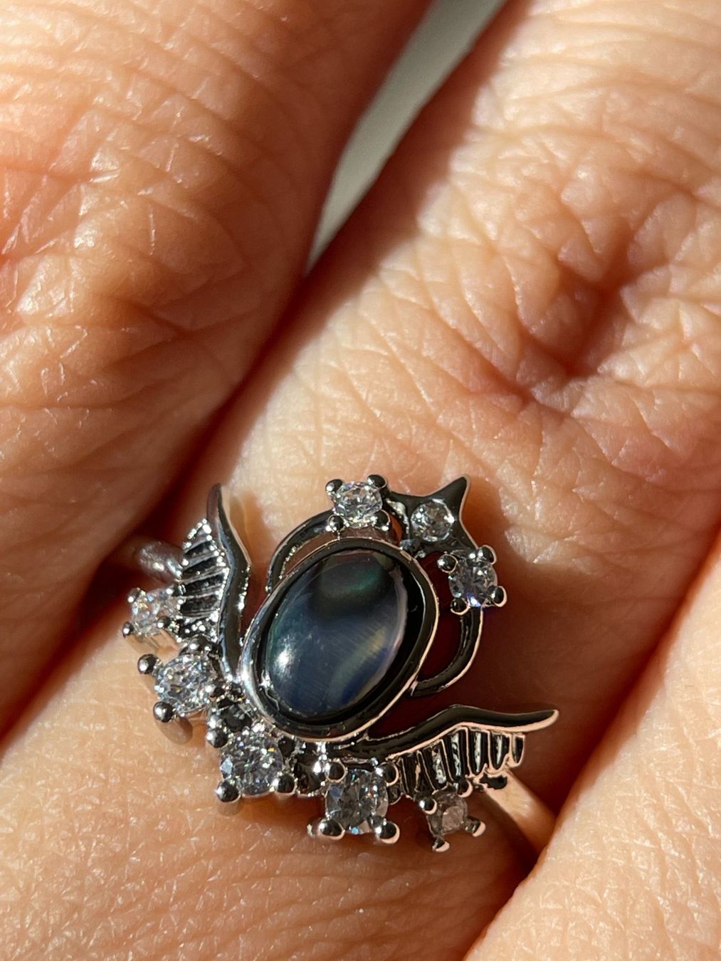 Anelli: Abalone-Muschel-Ring – Nuovo e nell'imballaggio originale da Schiers venduto da sisikristall 6