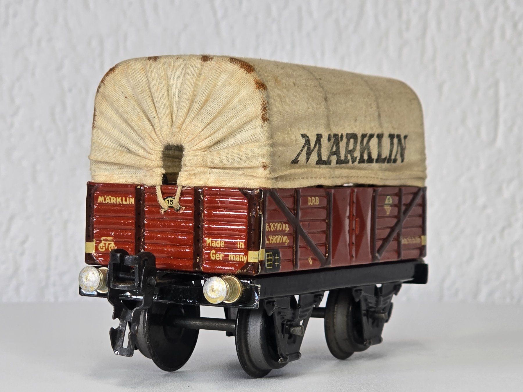Märklin Modelleisenbahnen: Märklin 1663, Planenwagen, – Gebraucht aus Kloten von Nicola2 7