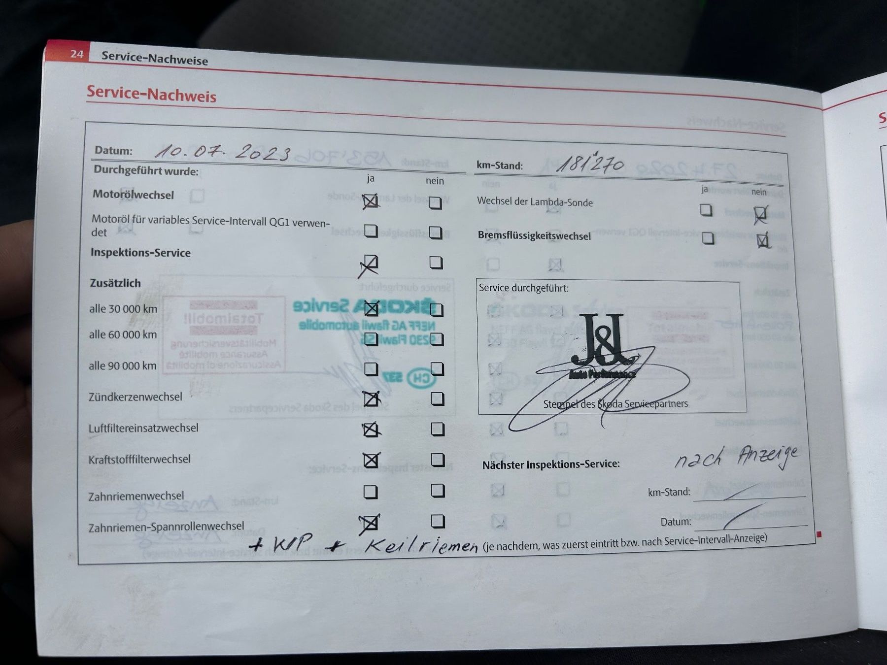 Skoda Automobili: Skoda Octavia RS Kombi – Usato da Birwinken venduto da Swissseller1408 9