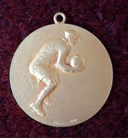 Fussball Goldmedaille CUP Final 1956