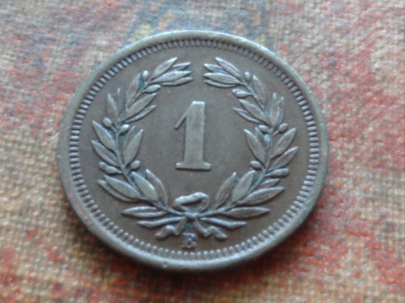 Tutti le monete: 1 Rp. 1912  (C) – Usato da Romanel-sur-Lausanne venduto da Swift13 1