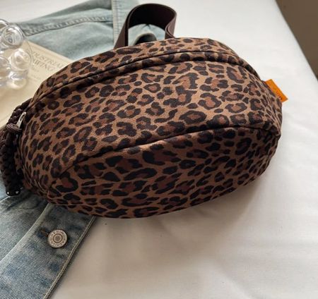 Gürteltasche Leopardenmuster Umhängetasche - Sac banane