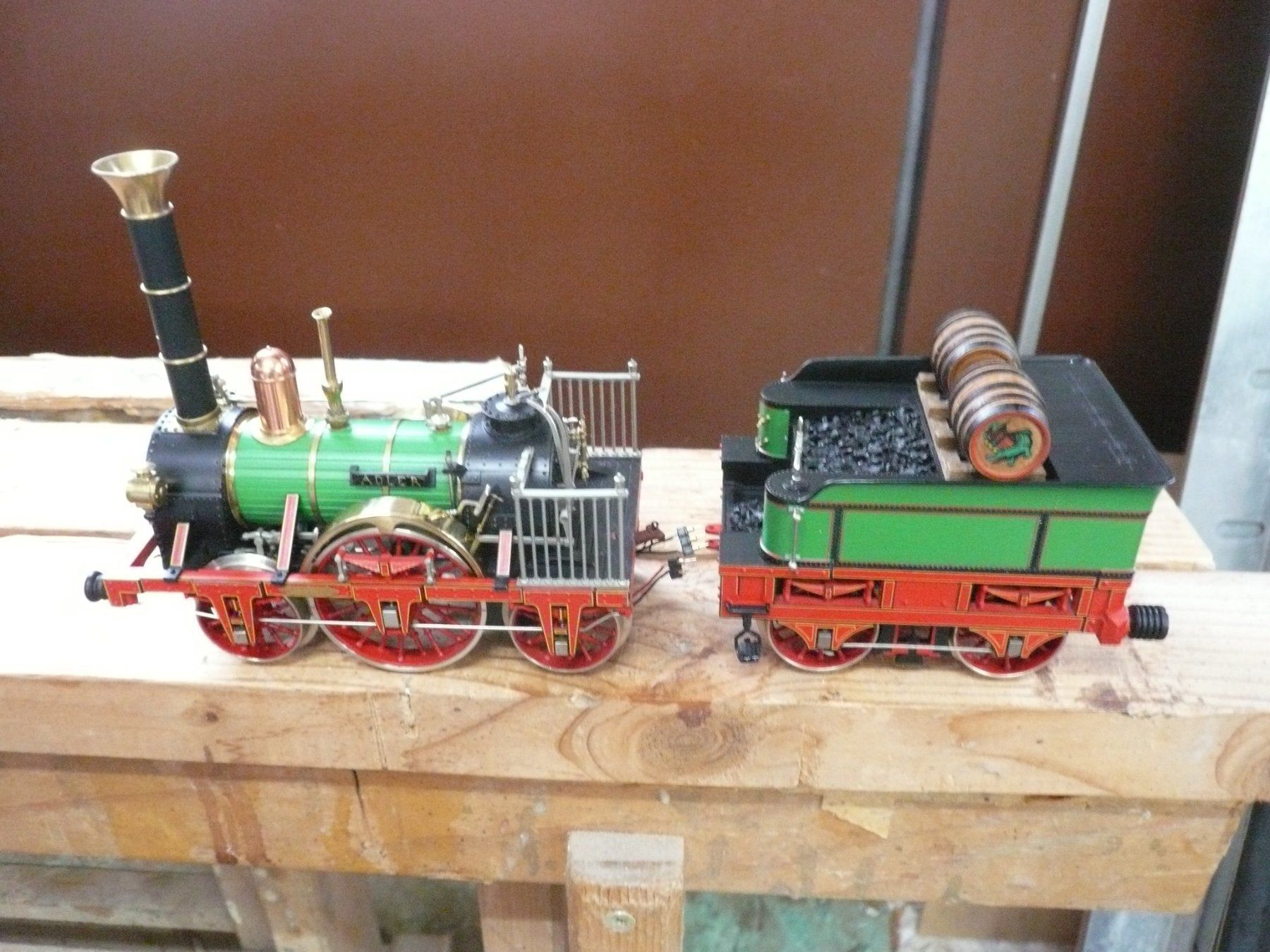 Märklin Modellini di ferrovie: SPUR 1 ADLER DAMPFLOK AUS SET 5751 – Nuovo (secondo la descrizione) da Pfaffnau venduto da nolff
