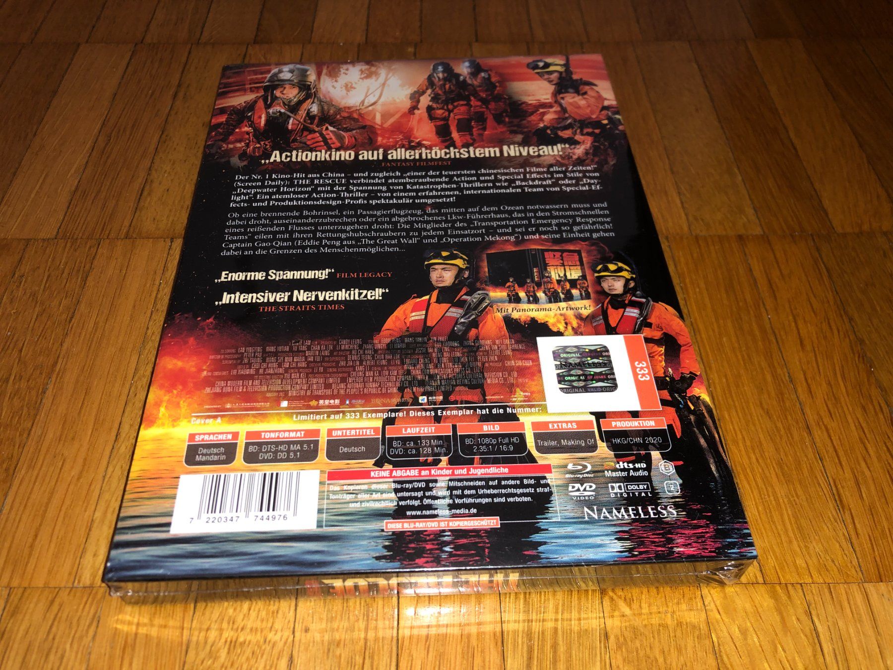 Alle DVDs: The Rescue - MEDIABOOK - A - UNCUT – Neu und originalverpackt aus Basel von havsok 1