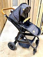 Poussette Lionelo noir marron bon état