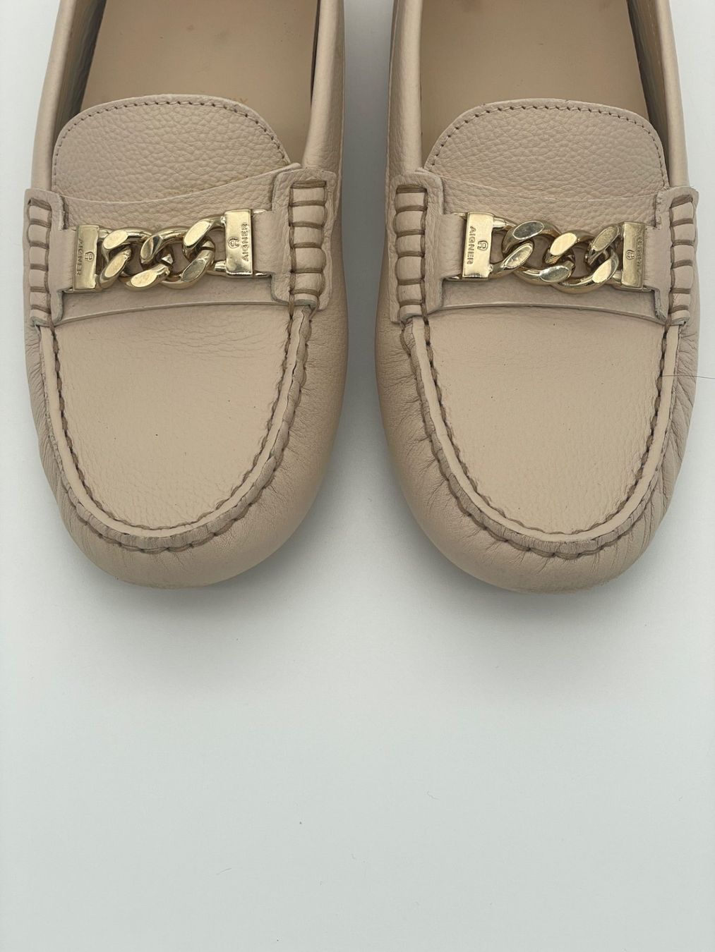 Aigner Scarpe da donna: Aigner Anna Mokassin EU 39 Beige – Usato da Zürich venduto da shoe_shop 4