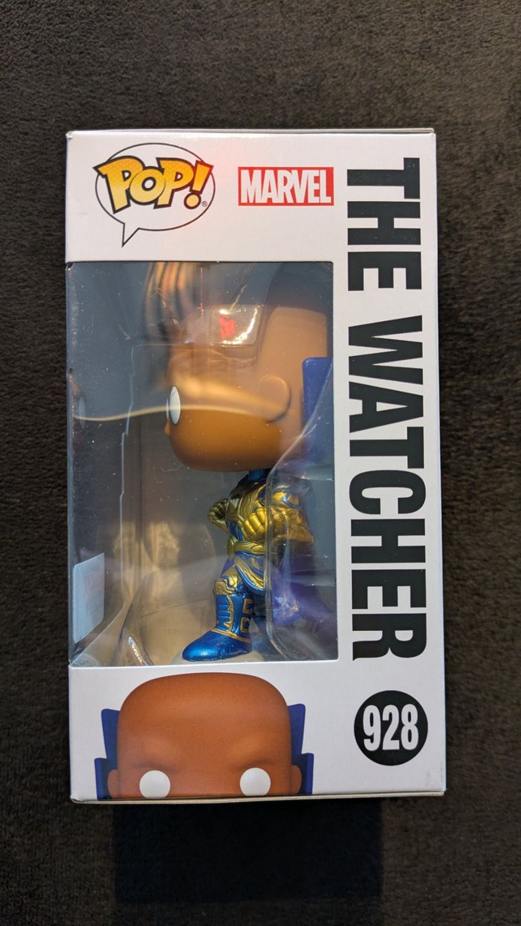 Funko Statuette: Funko Pop! Marvel - The Watcher #928 – Nuovo e nell'imballaggio originale da Obfelden venduto da RCO85 1