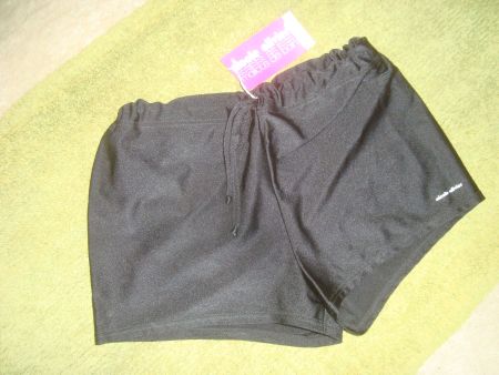 vintage 80iger year Nicole Olivier DA shorts Defi ,black T40