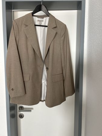 Blazer von H&M, Grösse M, beige/taupe