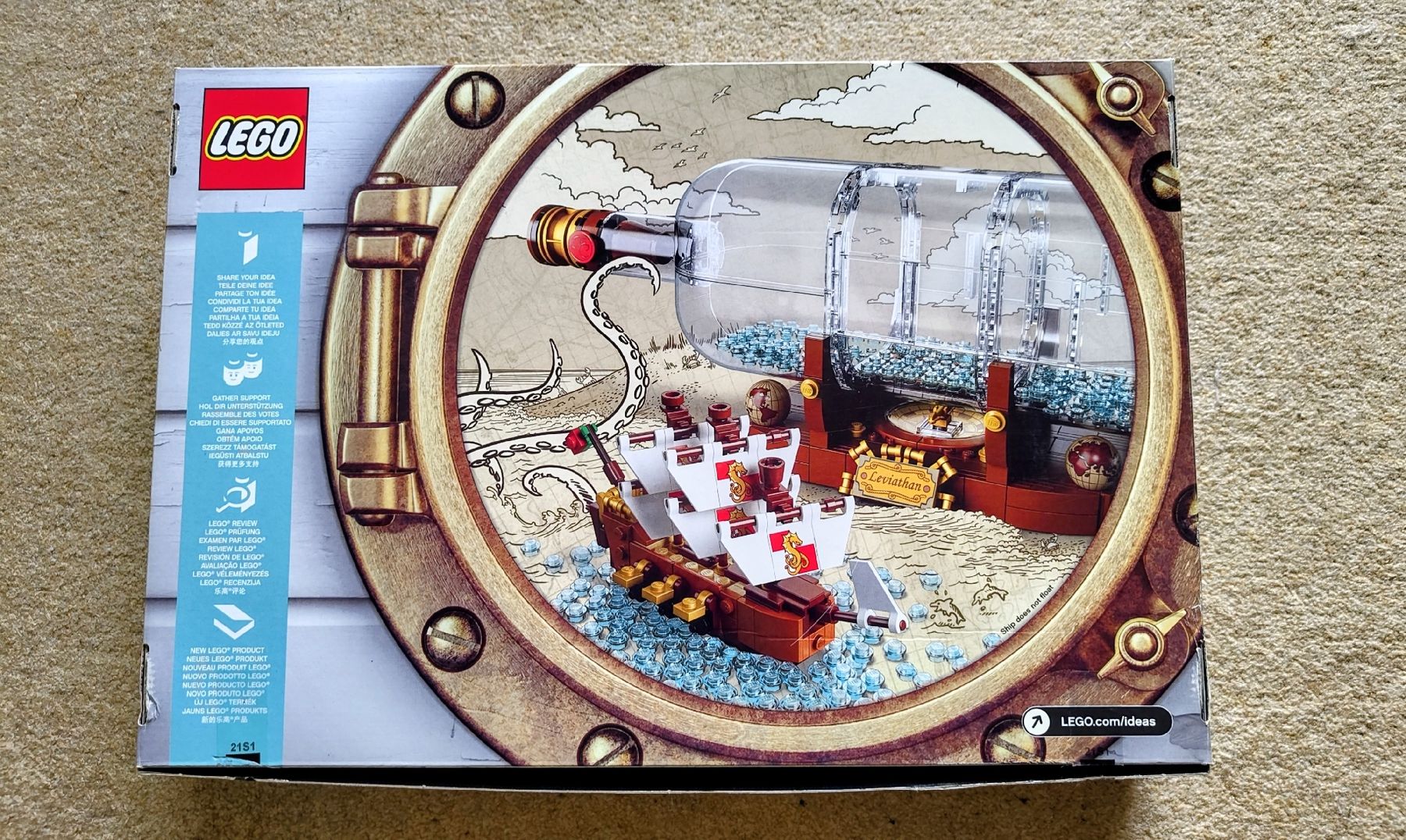 Lego Kit di costruzioni: LEGO IDEAS Ship in a Bottle 92177  – Usato da Glattbrugg venduto da har_jgc7 1