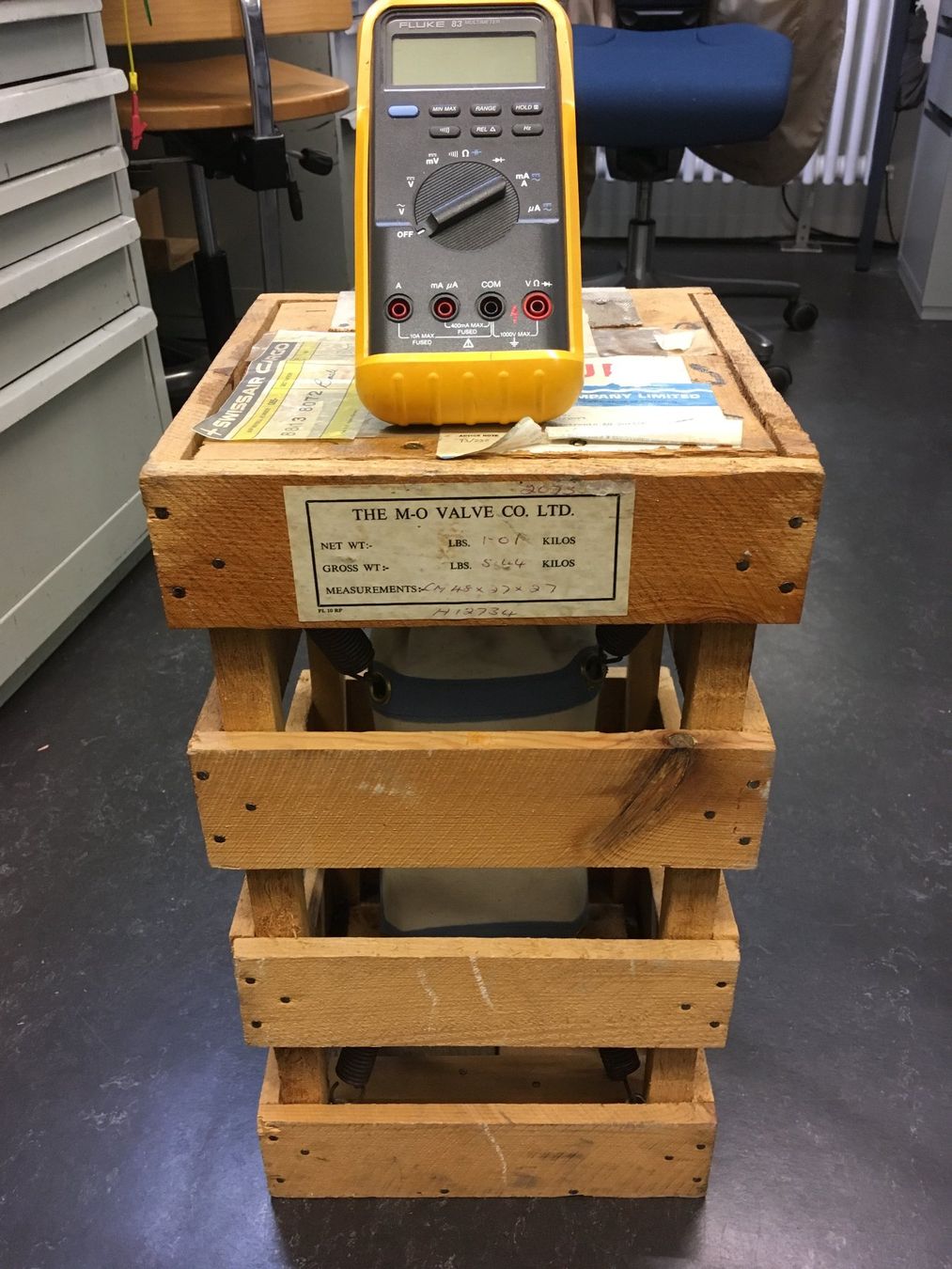 Componenti elettronici: Triode Röhre, Rarität, HF/RF, 1200W, 80kV, Typ EHT7B – Nuovo (secondo la descrizione) da Möhlin venduto da w_erni007 4
