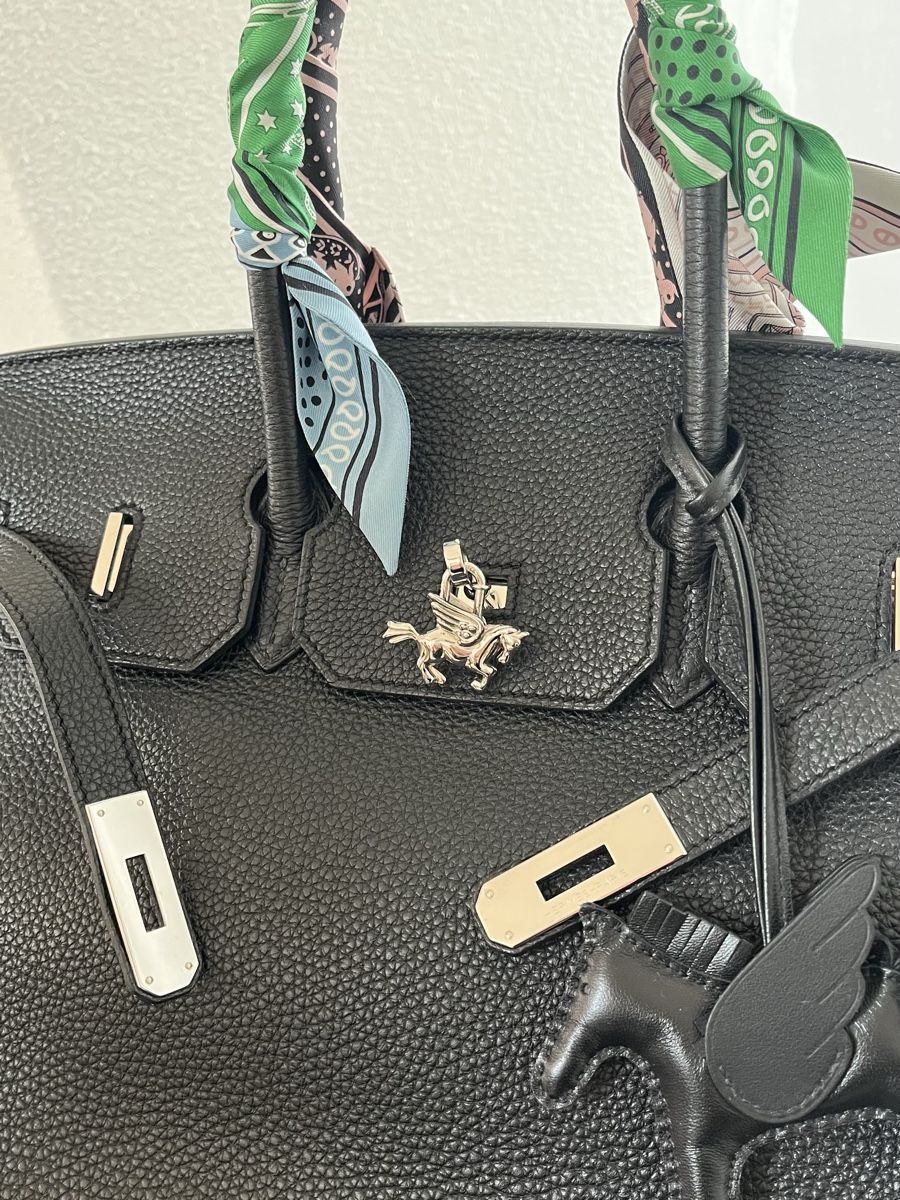 Hermès Portachiavi: Hermès Cadena Pégase 1993 Vintage Pegasus silber – Usato da Zürich venduto da emi_m9h6