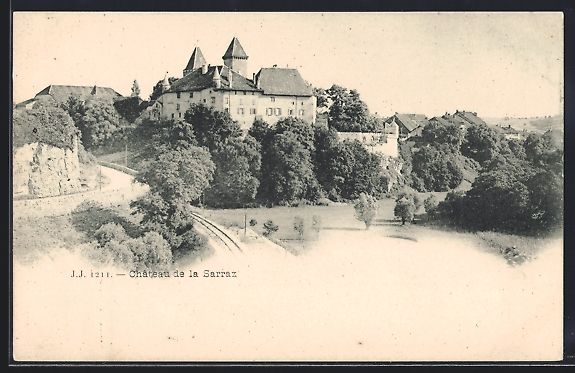 Cartes postales: AK La Sarraz, Le Chateau – D'occasion à Berlin par bartko-reher