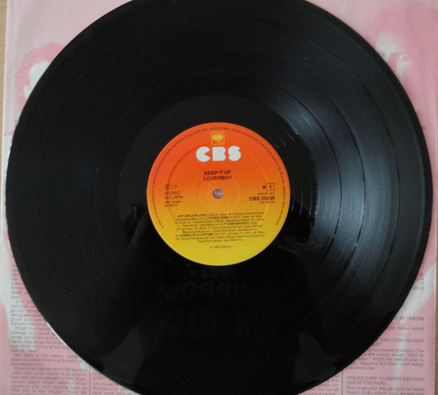 Dischi in vinile: LOVERBOY - Keep it up – Usato da Neftenbach venduto da Verk13 2